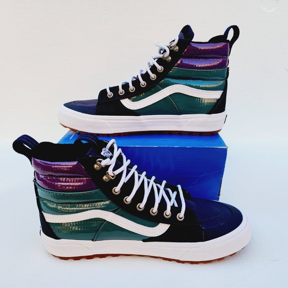 Vans Men's Sk8-Hi Mte 2.0 Dx All Weather Boots Dress Blues Jasper Size 10.5 NWT - Picture 2 of 7